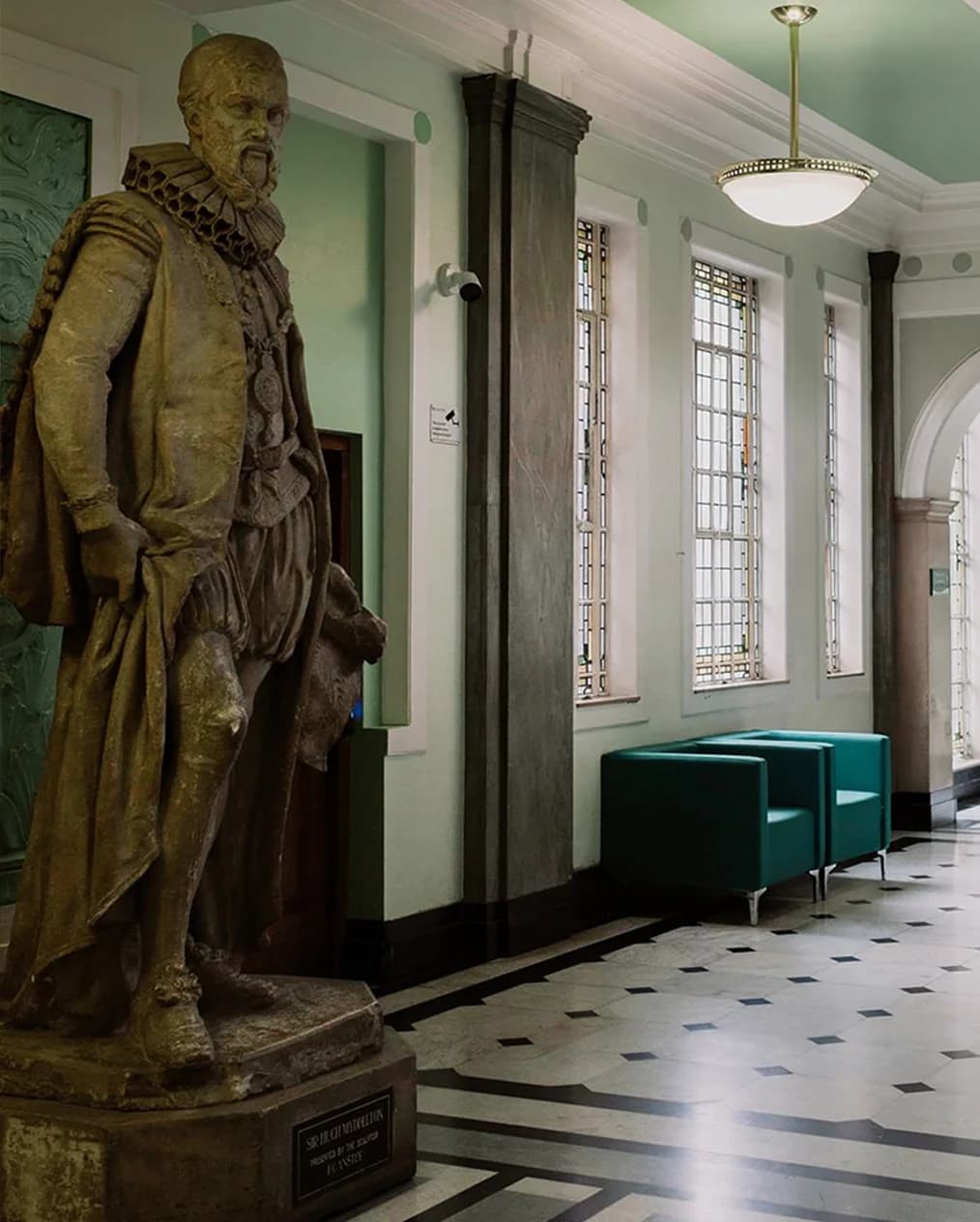 Interior of the Islington Town Hall