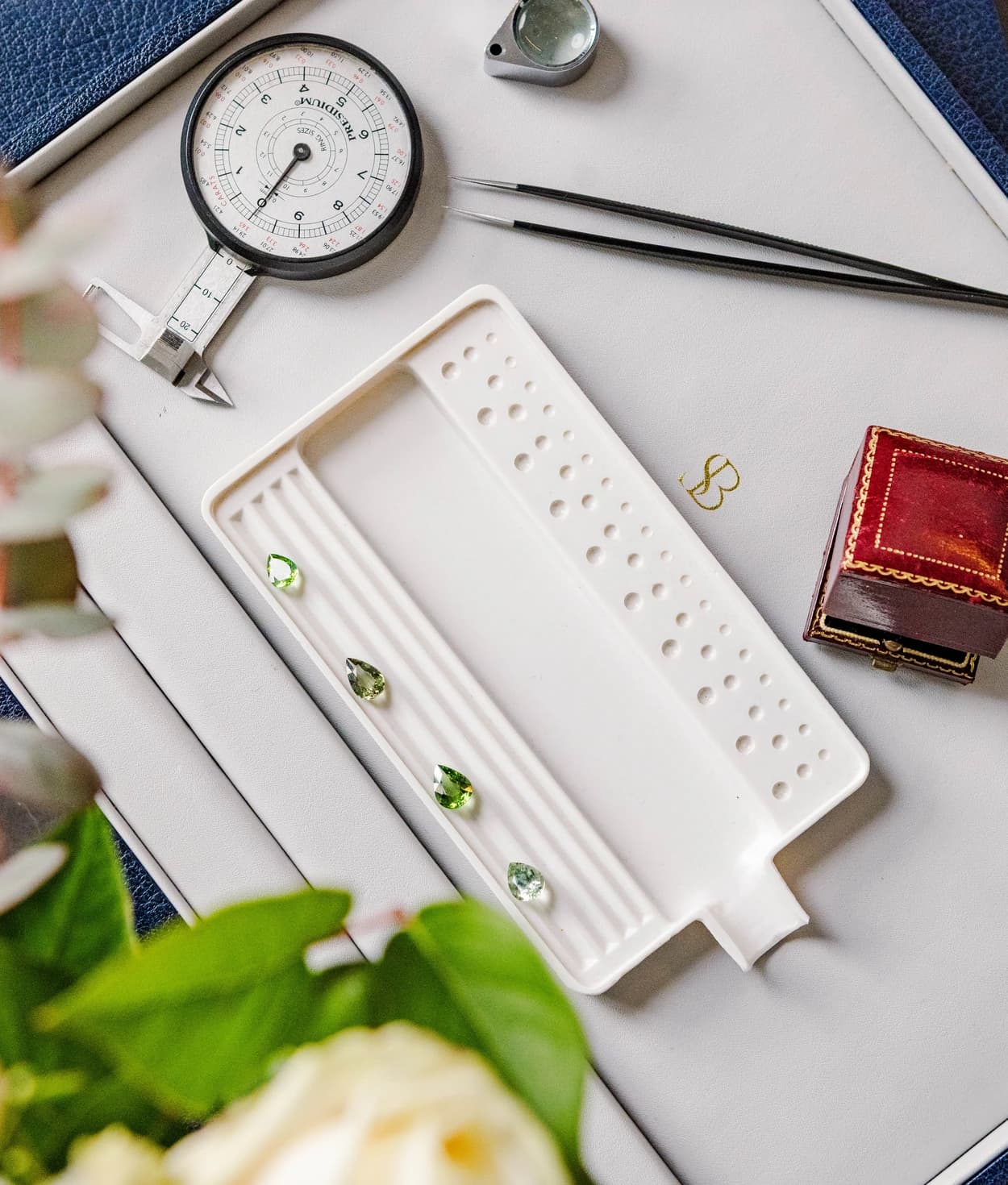 Jewellery making tools for creating a bespoke engagement ring