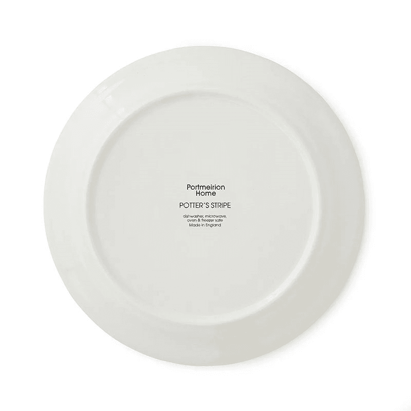 Potter's Stripe Set of 4 Bread Plates