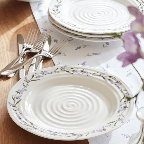 Image showing the Lavendula Set of 4 Plates, D28cm, Multi product.