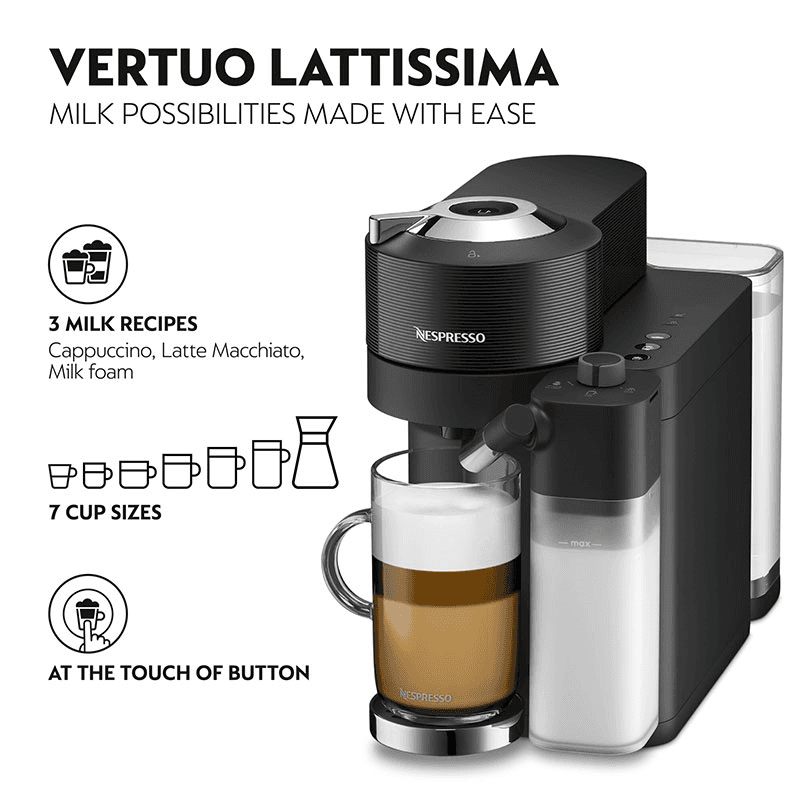 Vertuo Lattissima Coffee Machine