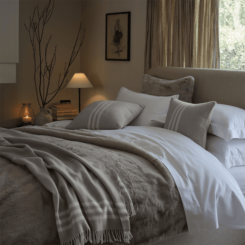 Velvet-Touch Brushed Cotton Fitted Sheet