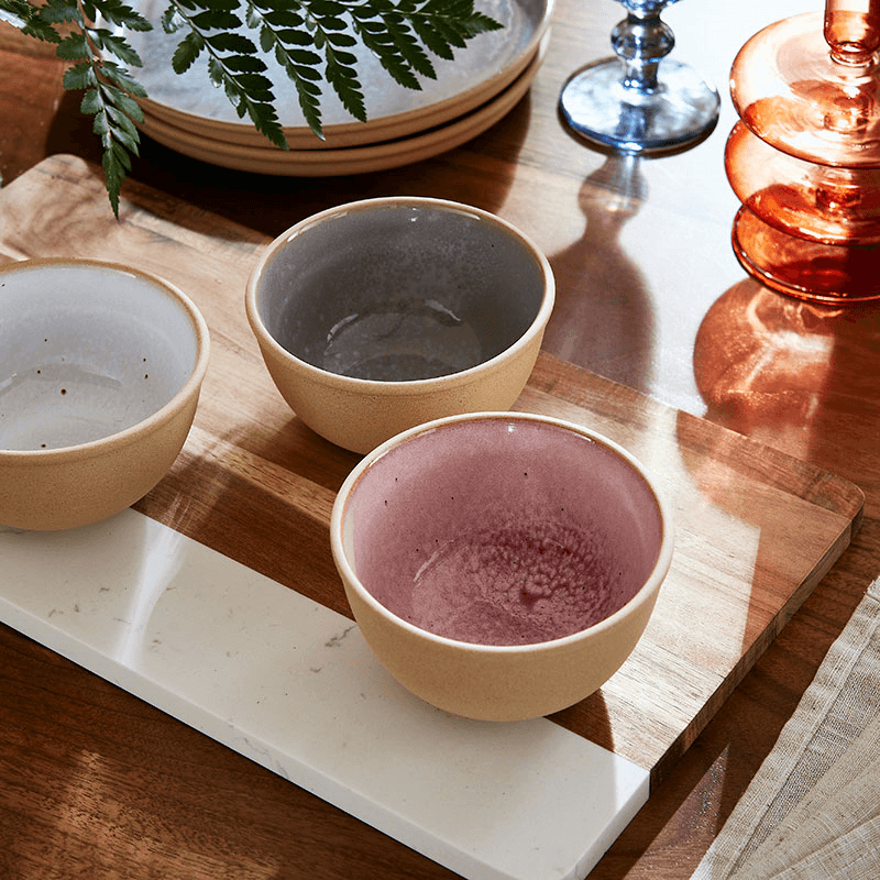 Minerals Set of 4 Bowls