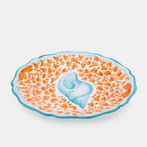 Image showing the Menagerie D'été Plate, D28cm, Orange product.