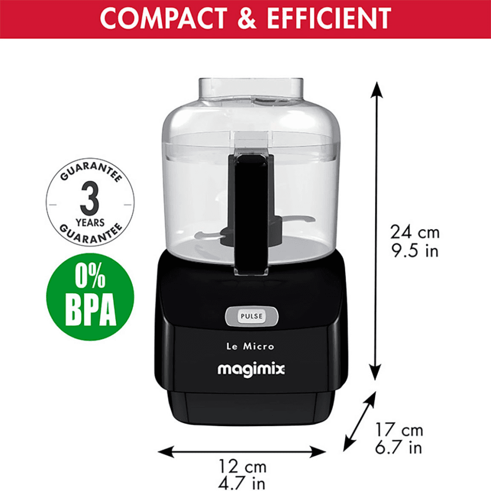 Le Micro Mini Chopper, Black