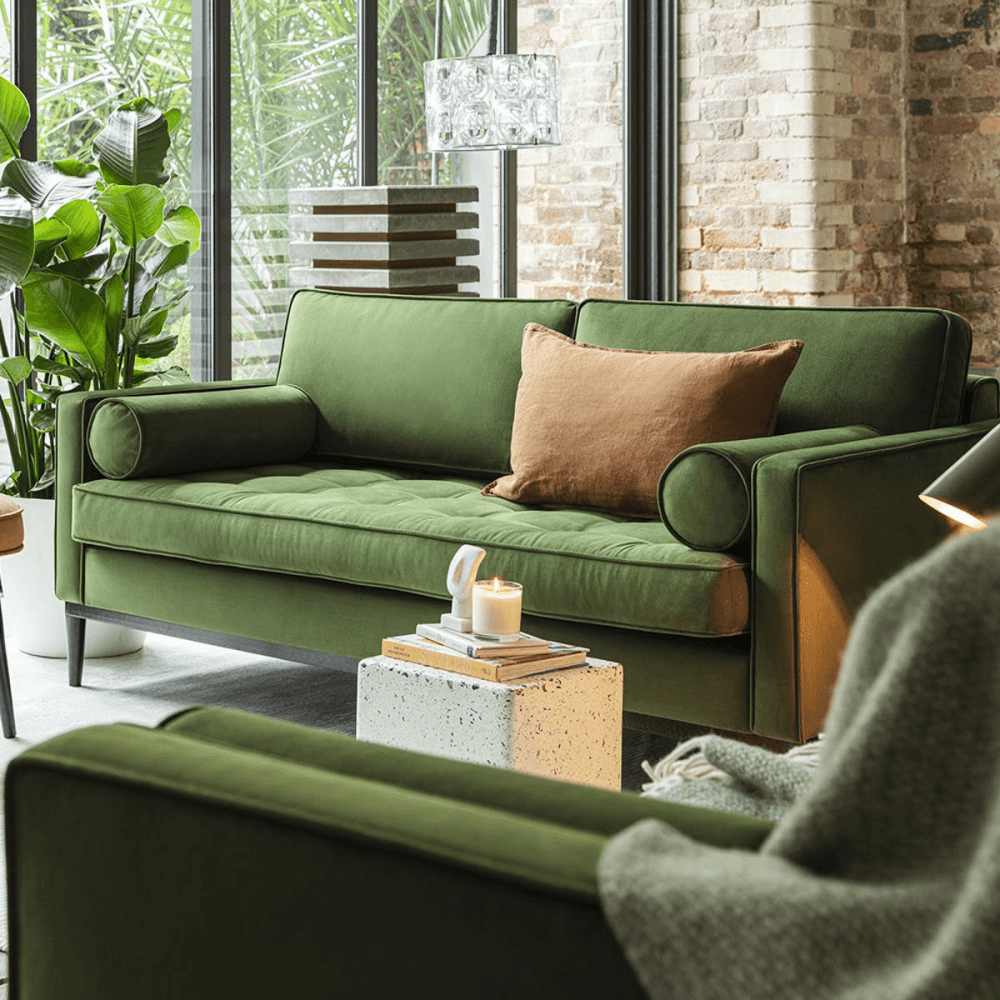 Model 02 Velvet Sofa