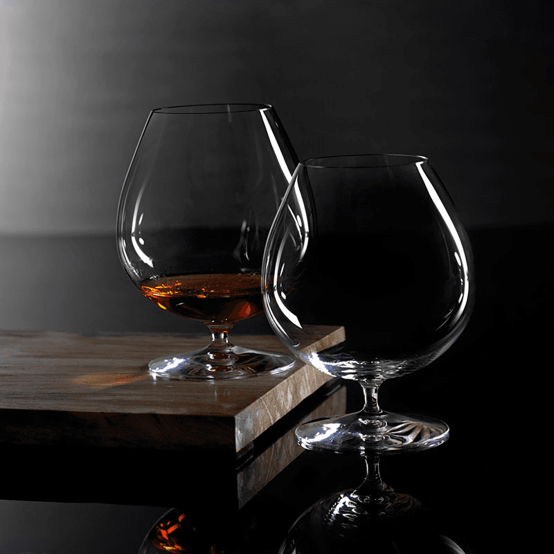 Elegance Pair of Brandy Glasses