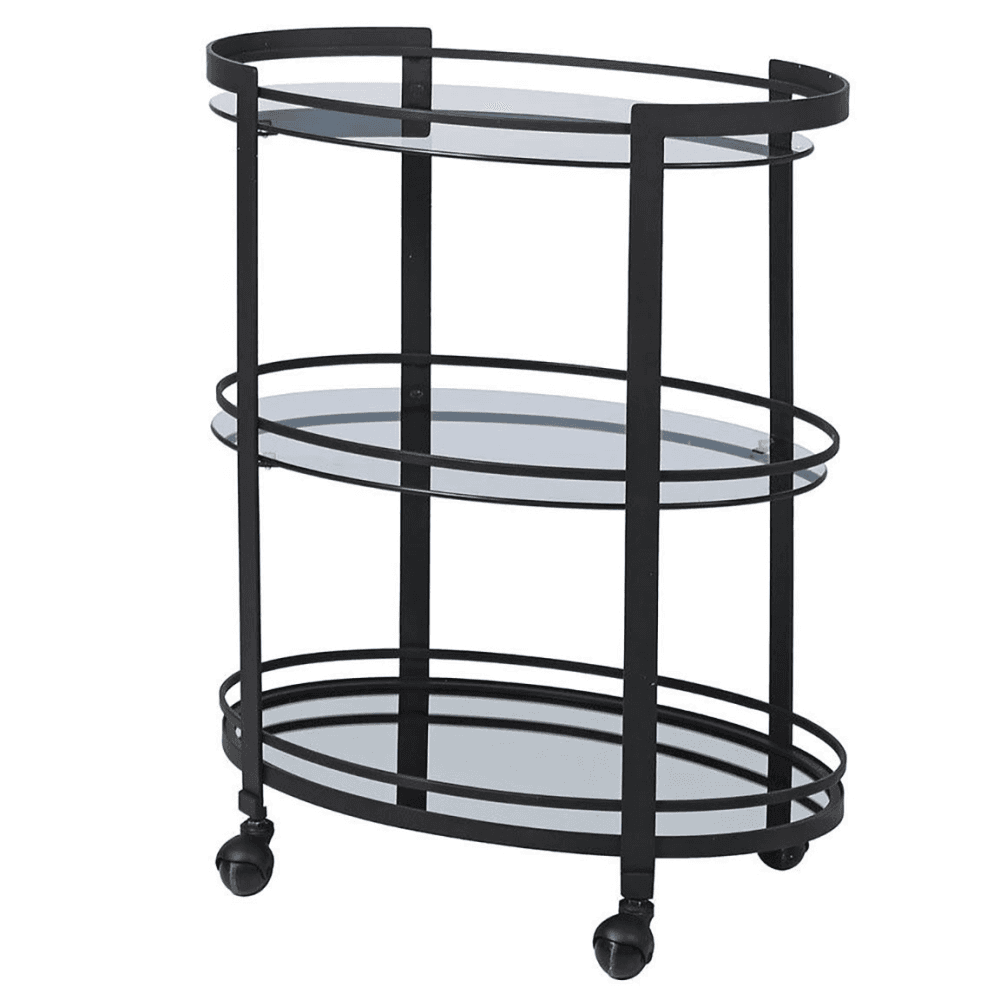 Drinks Trolley, Smoked Mirror