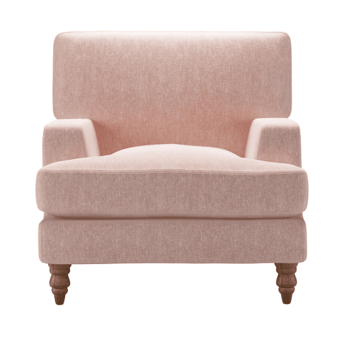 Image showing the Isla Armchair, Pavilion Pink product.