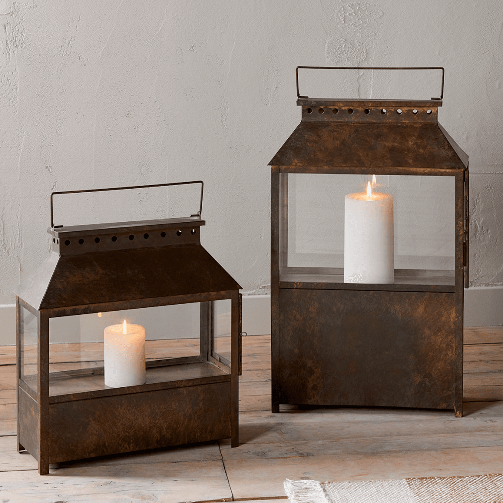 Akoko Patina Wide Lantern