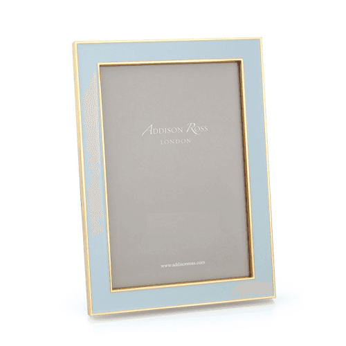 Image showing the Enamel Photo Frame, 5 x 7", Powder Grey product.
