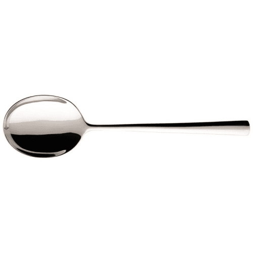 Image showing the Piemont Serving Spoon, Stainless Steel product.