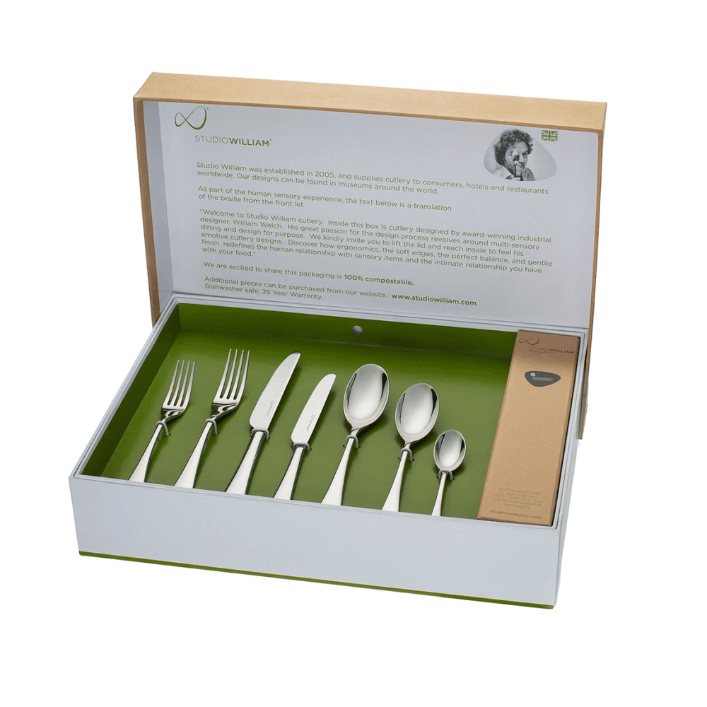 Balsa 56 Piece Cutlery Set, Mirror Finish