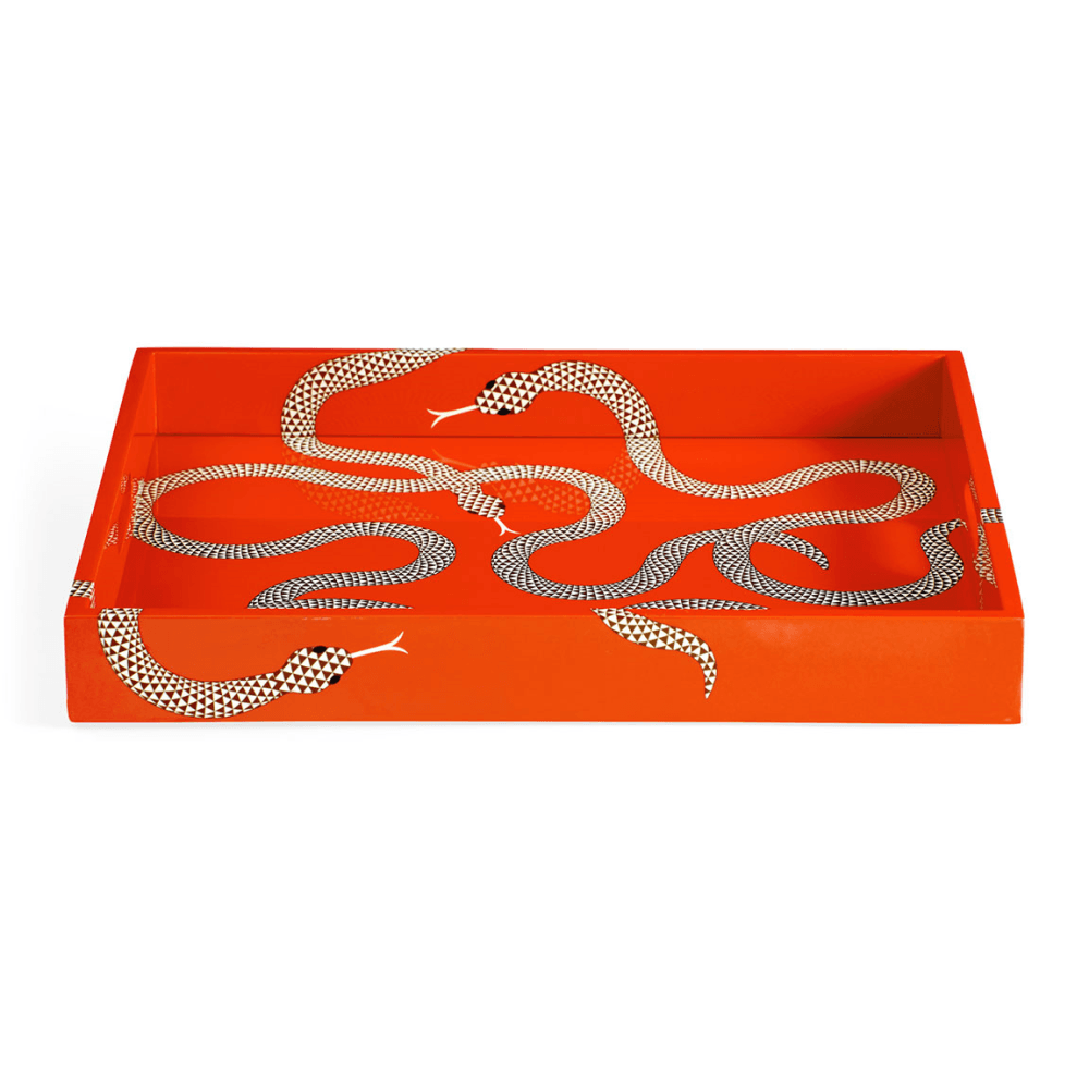 Eden Lacquer Tray, Orange