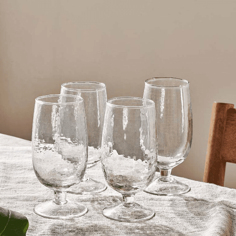 Yala Set of 4 Glasses, Clear