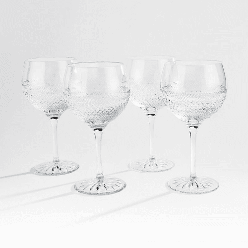 Image showing the Huxley Set of 4 Gin Glasses, Clear product.