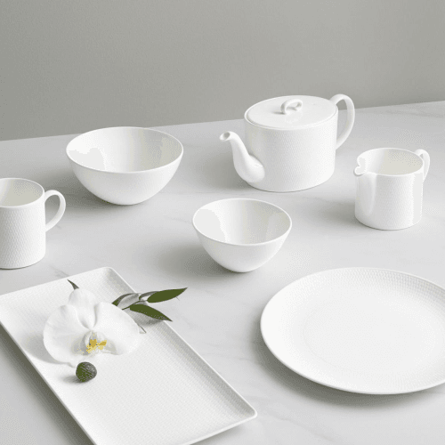 Image showing the Gio Sugar and Creamer Set, White/ Bone China product.
