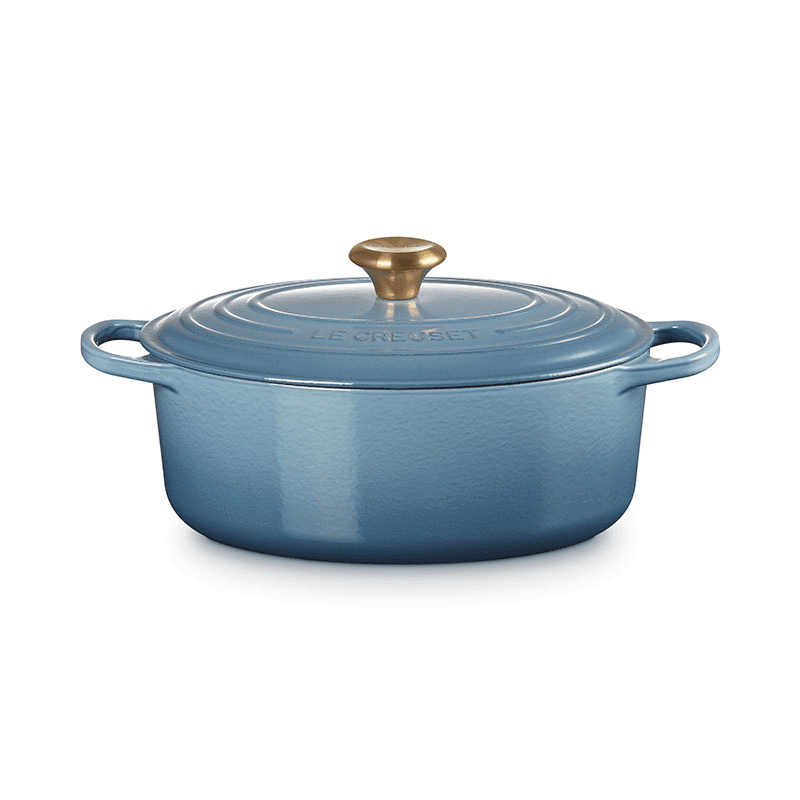 Signature Cast Iron Oval Casserole