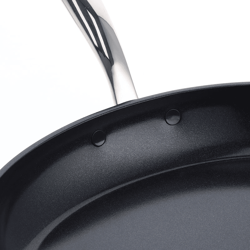 Barcelona Pro Non-Stick Oval Fishpan, 33, Black