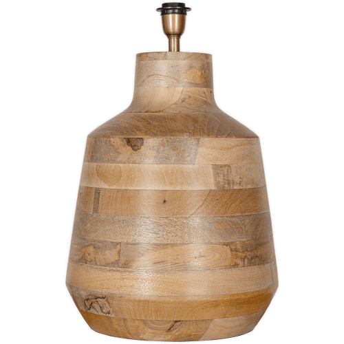 Image showing the Kayo Kayo Statement Table Lamp Mango Wood, Natural product.