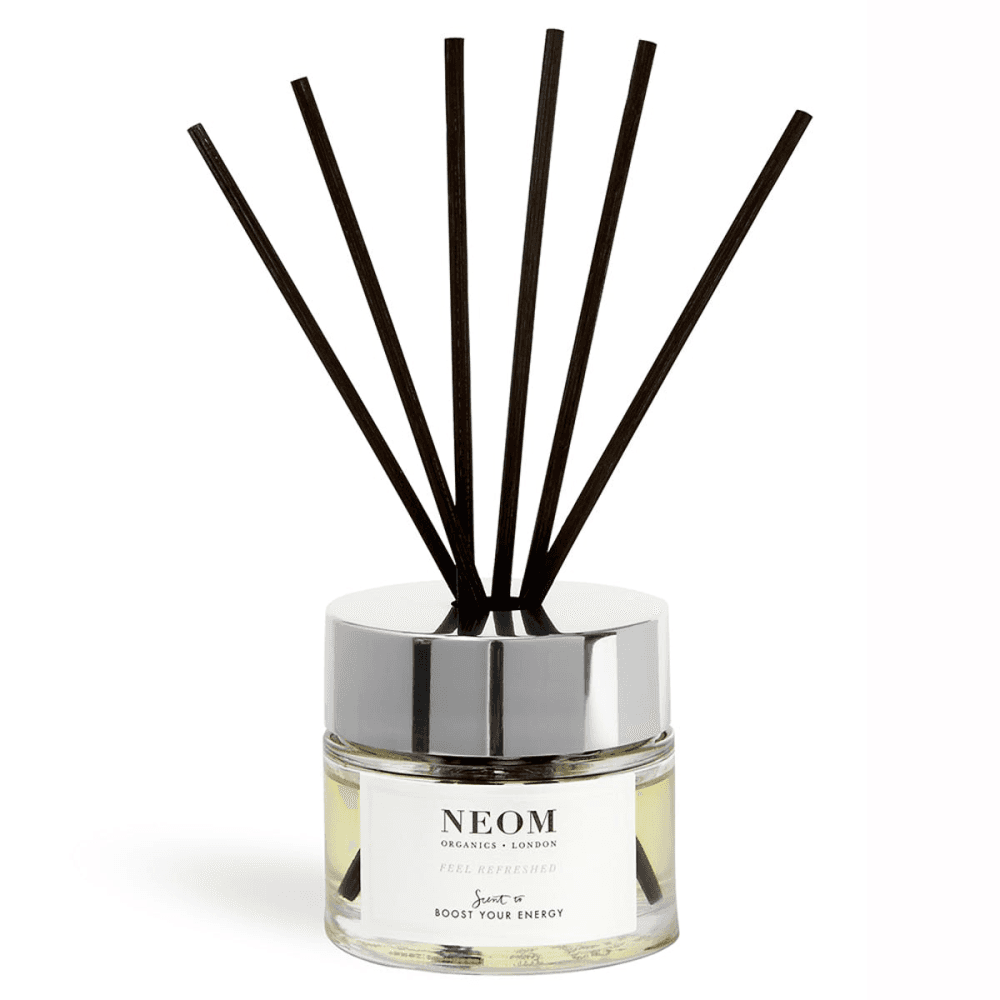 Scent to Boost Your Energy Reed Diffuser Feel Refreshed, 100ml, White