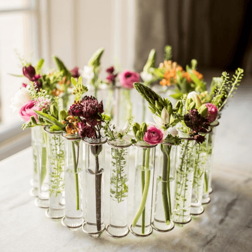 Image showing the Circular Test Tube Vase product.