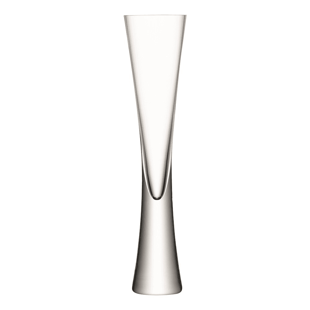 Moya Champagne bucket and flute set, clear