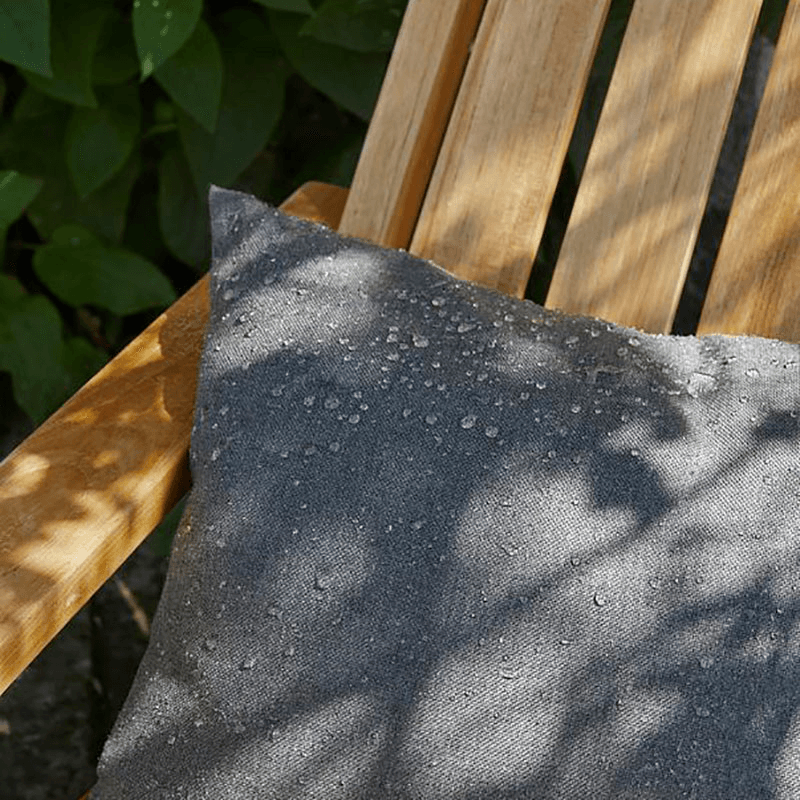 Between Lines Deck Chair, Teak