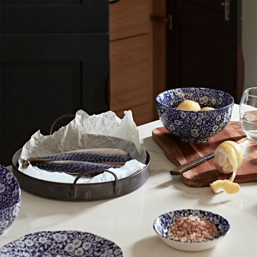 Image showing the Calico Sugar Bowl, D9.5cm, Blue product.