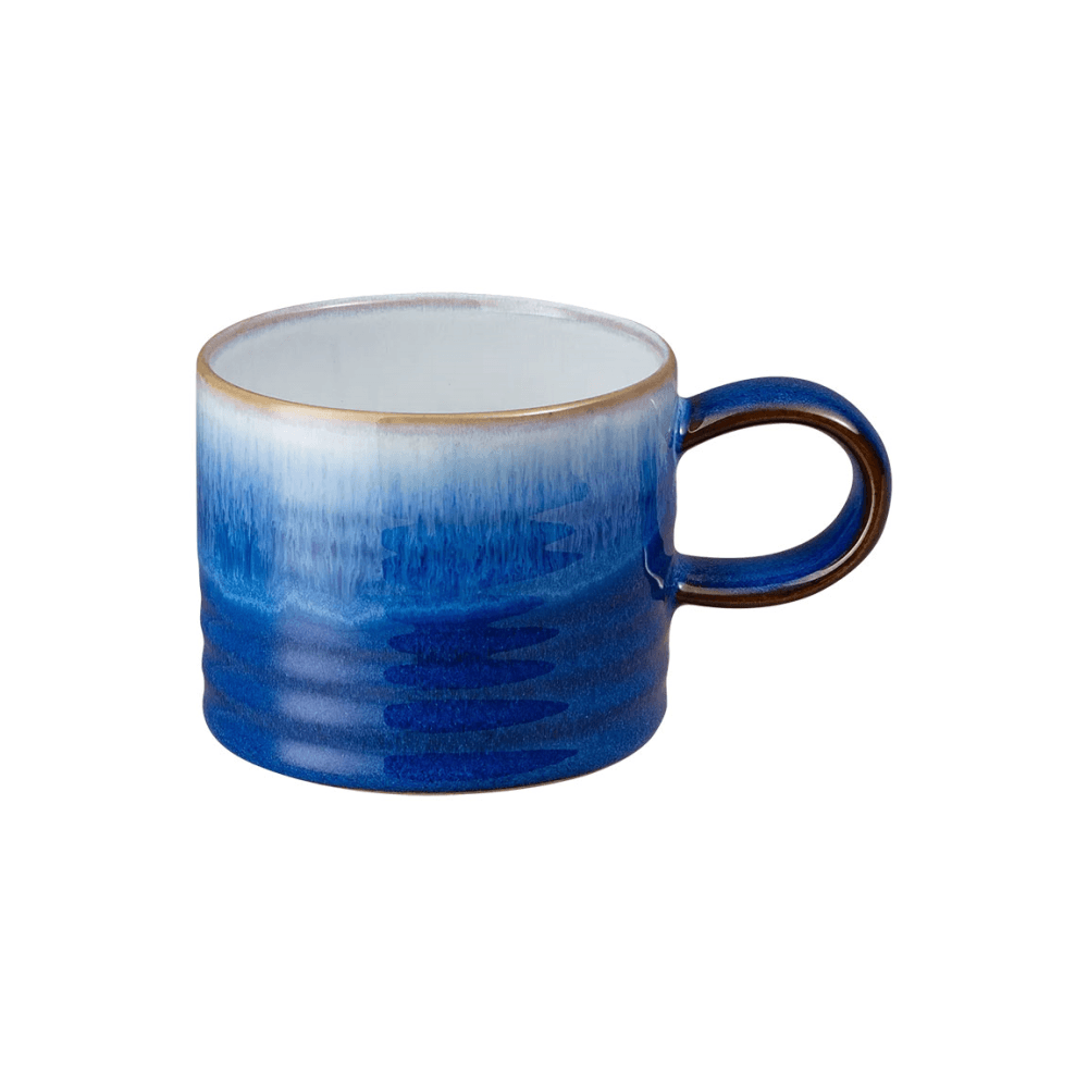 Blue Haze Ridged Mug
