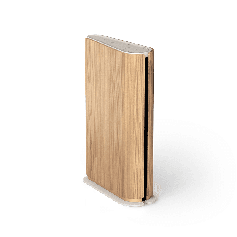 Beosound Emerge Speaker, Gold Tone & Light Oak