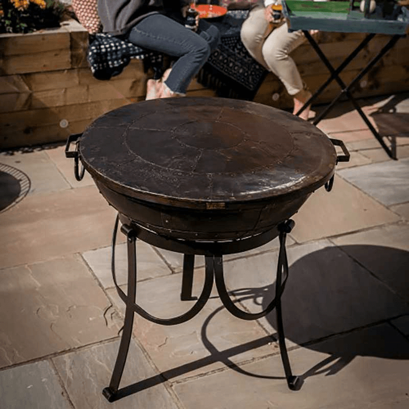 Firebowl shield, 80cm, Black
