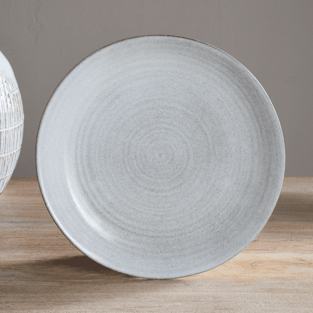 Valinha Dinner Plate, Grey