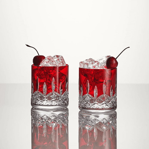 Image showing the Lismore Set of 2 Tumblers, 180ml, Red product.