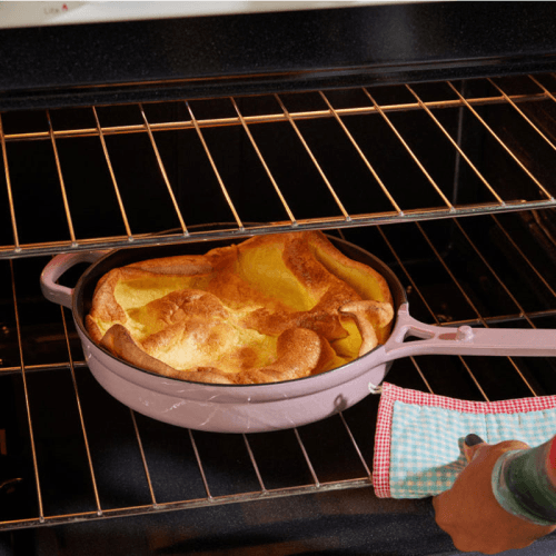 Image showing the Cast Iron Always Pan, Lavender product.