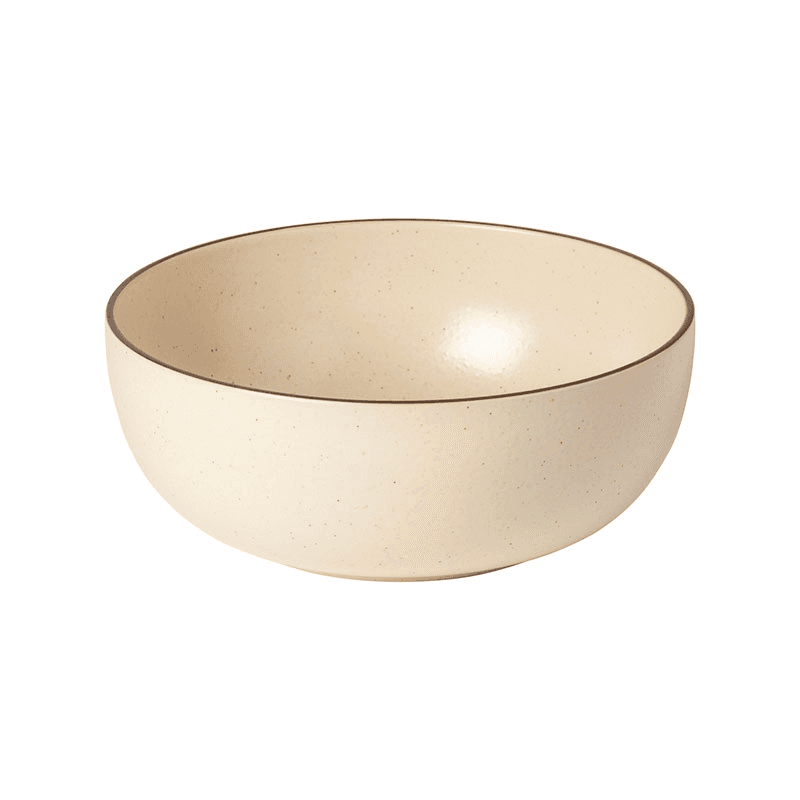 Monterosa Serving Bowl, D25cm, Cream Cocoa