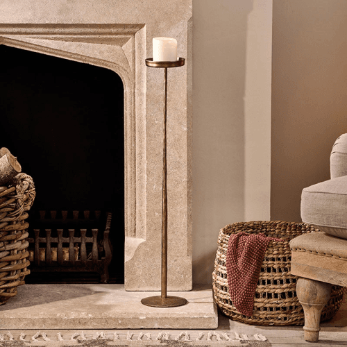 Image showing the Sundra Sundra Iron Candlestick product.