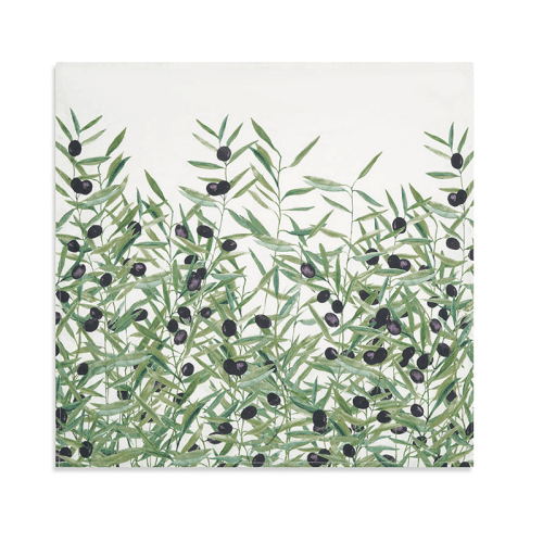 Image showing the L'Olivier Napkin, L50 x 50cm, Green product.