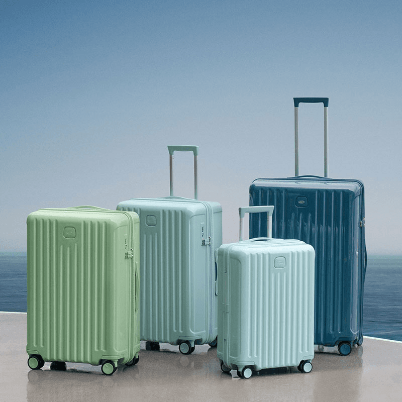Positano Carry-on Trolley Suitcase, H55 x W23 x L38xcm, Sage Green