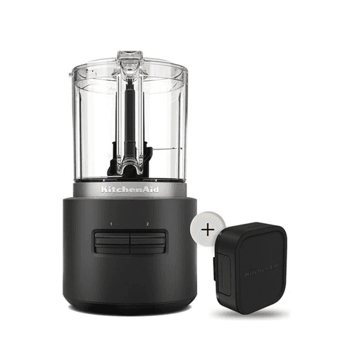 Image showing the Cordless Food Chopper Battery Included, Matt Black product.