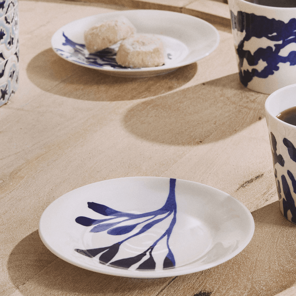 Pacific Set of 4 Side Plates, Blue