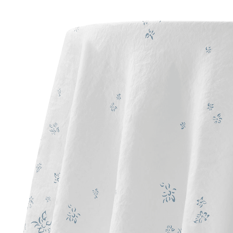 Bernadette's Falling Flower Linen Tablecloth