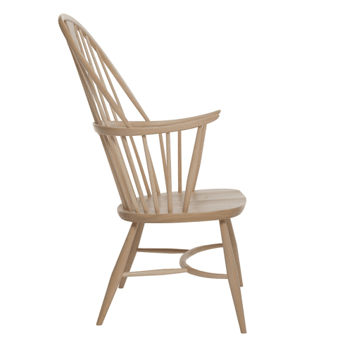 Image showing the Originals Chairmakers Chair, L.Ercolani by Ercol, H111 x W60 x D63cm, Natural product.