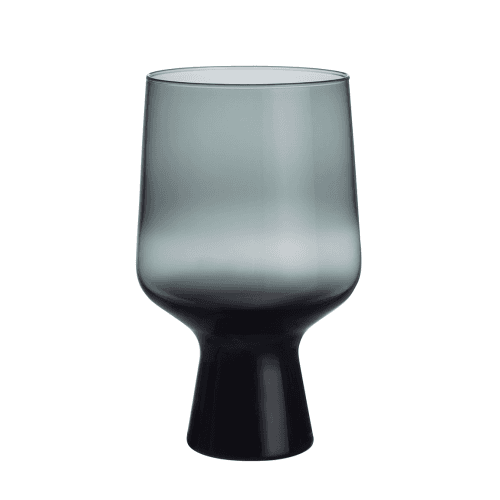Image showing the Solare Set of 2 Goblets, Dark Grey product.