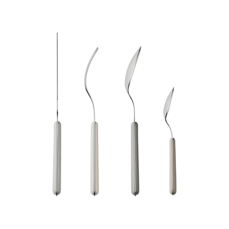 Marstal 8 piece Cutlery set, Grey