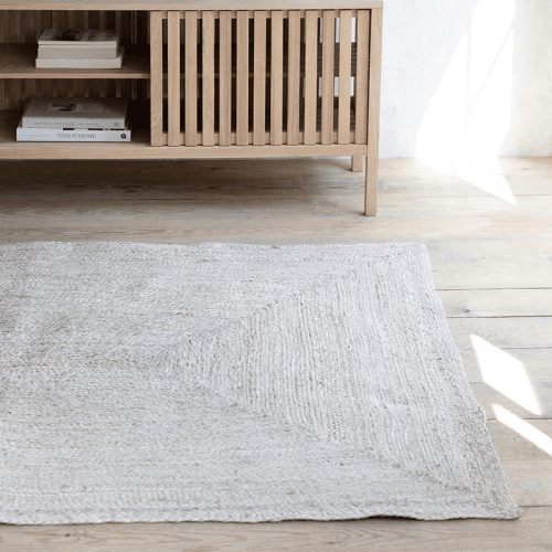 Image showing the Classic Rectangular Rug, Jute product.