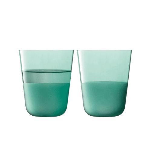 Image showing the Arc Contrast Set of 2 Tumblers, 380ml, Ocean product.