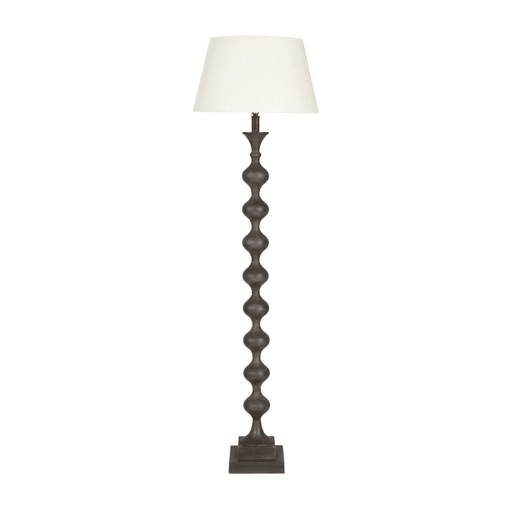 Fortuna Floor lamp - base only, W18 x D18 x H109cm, Metal Lamp