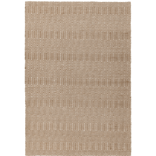 Image showing the Sloan ethnic flatweave runner, 160 x 230cm, Taupe product.