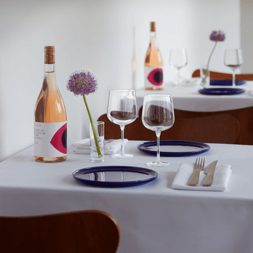Image showing the Arc Set of 2 Wine Glasses product.